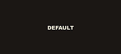 Notice your default