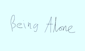 fear of being alone